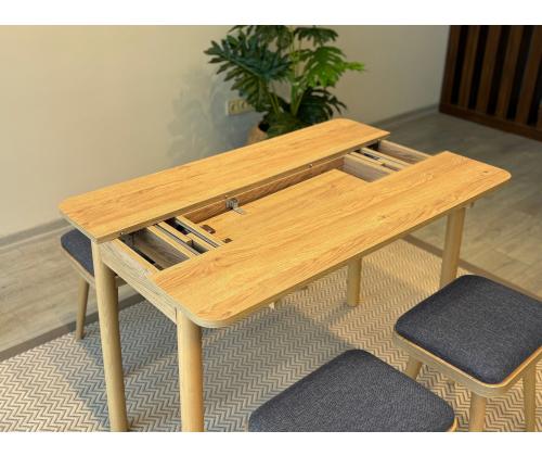 Mööblikomplekt toolid Vina Mini 04 1053 - Oak, Anthracite