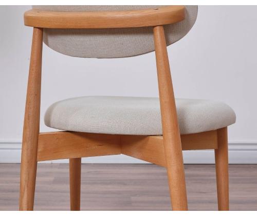 Mööblikomplekt toolid Bohem - Oak, Beige