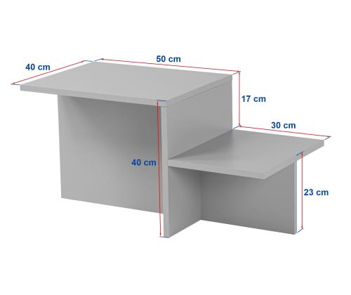 Kohvilaud Harmony - Travertine