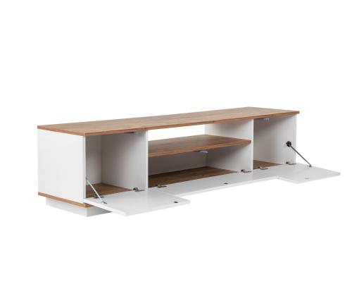 TV laud Veramont - White, Atlantic Pine