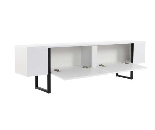 TV laud Serenity - White, Black