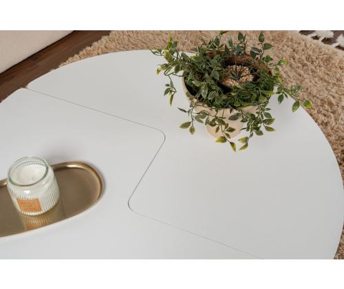 Kohvilaud Moira - Natural White