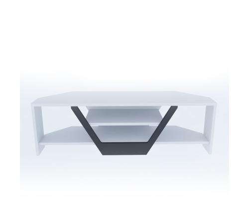 TV laud Sares - White, Black