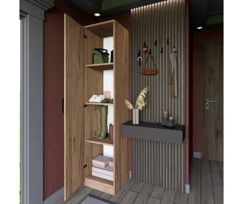 Yaman 1 Door - Walnut