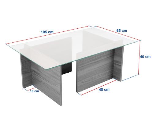 Kohvilaud Vetrino - Grey