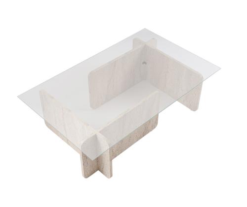 Kohvilaud Flavio - Travertine