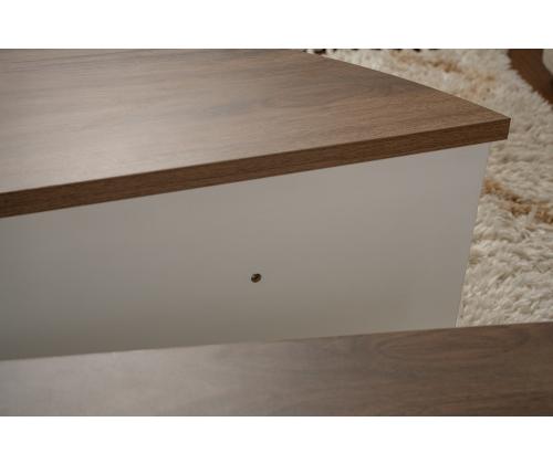 Kohvilaud Orion - Venezia Walnut, White