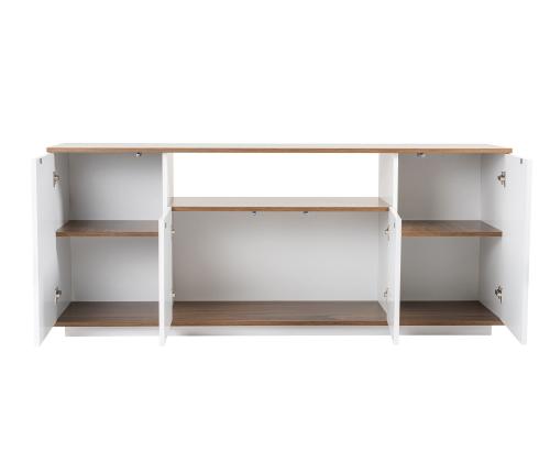 Arista - White, Walnut