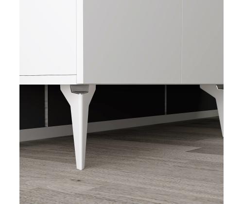 Iris - White, Silver