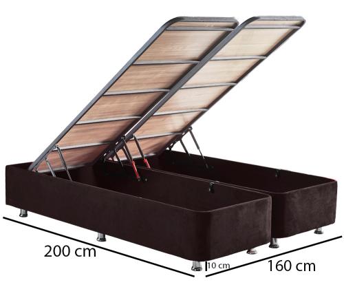 Ela Double - Black (160 x 200)