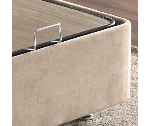 Ela Double - Light Brown (180 x 200)