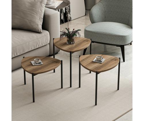 Mööblikomplekt lauad Lenny - Walnut