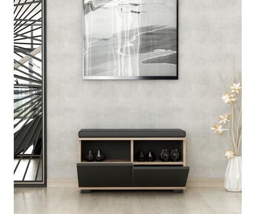 Drago - Walnut, Black