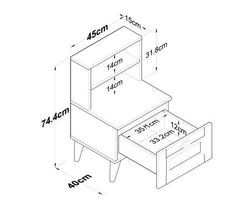 BD105 - 2786 - Walnut