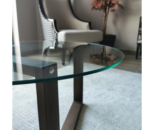 Kohvilaud Yuvarlak Cam Orta Sehpa S300