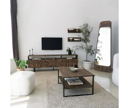 TV laud Aristo - Walnut