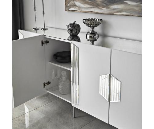 Dubai - White, Silver