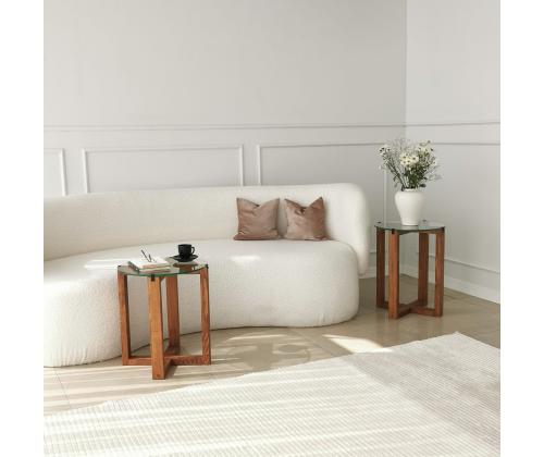 Mööblikomplekt lauad Amalfi - Walnut