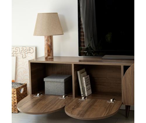 TV laud Mesta - Walnut v2