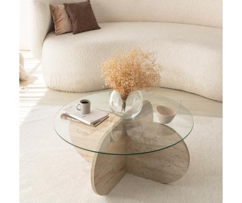 Kohvilaud Bubble - Transparent