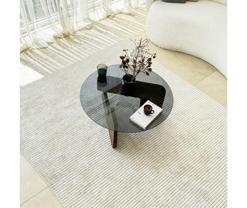 Kohvilaud Mia - Walnut, Fume