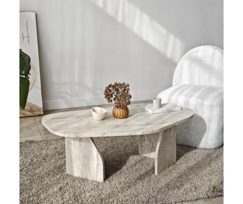 Kohvilaud Rock - Travertine