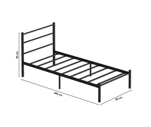 Basic - Black 90x200