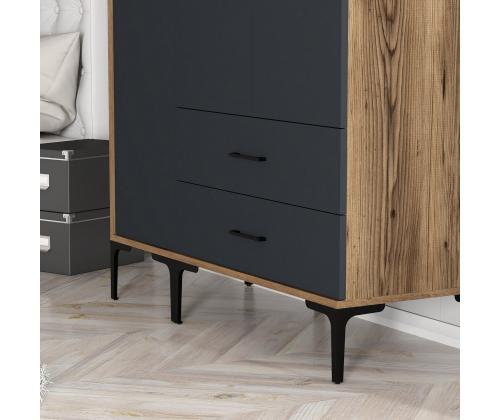 Kumsal ST - Walnut, Anthracite