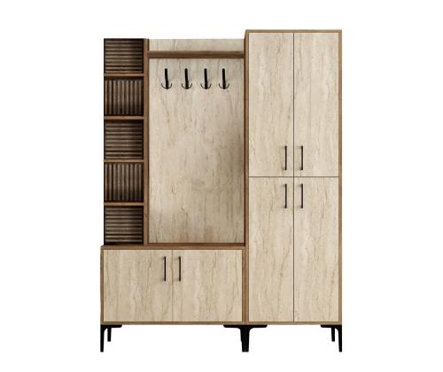 Viyana Da - Walnut, Travertine