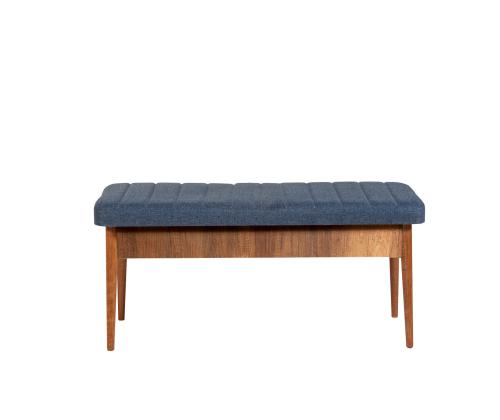 Mööblikomplekt toolid Vina Walnut Dark Blue