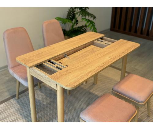 Mööblikomplekt toolid Vina Mini 02 0900 - Oak, Stone