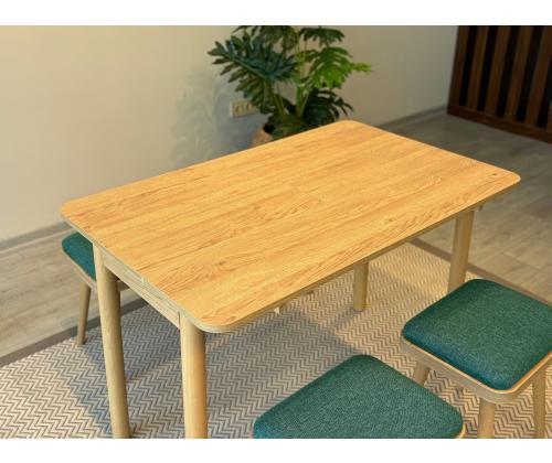 Mööblikomplekt toolid Vina Mini 06 1070 - Oak, Green