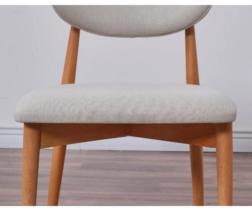 Mööblikomplekt toolid Bohem - Oak, Beige