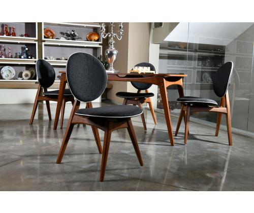 Mööblikomplekt toolid Touch Wooden - Anthracite