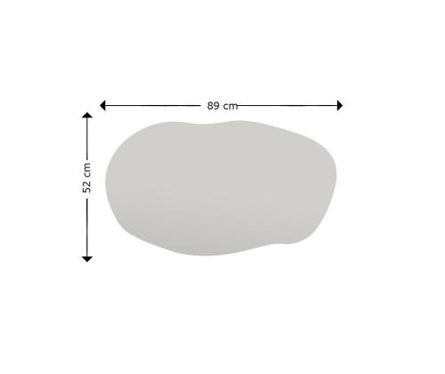 Peegel Lossa - Black