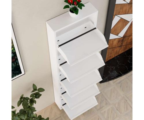 5 Piece Metal - White