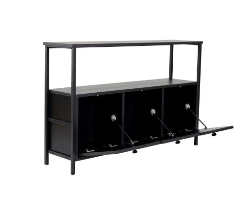 Solace - Wood Black, Black