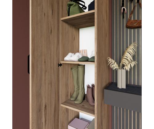 Yaman 1 Door - Walnut