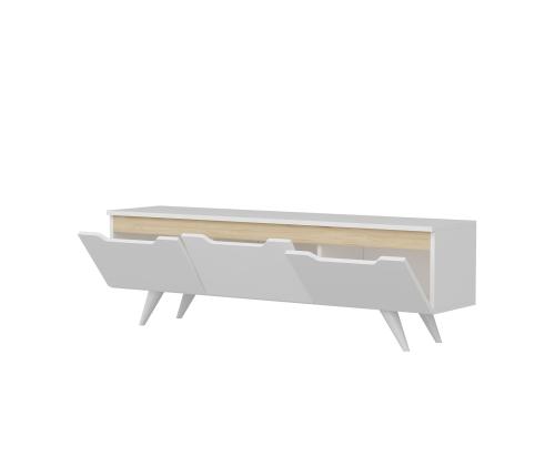 TV laud Prag - White