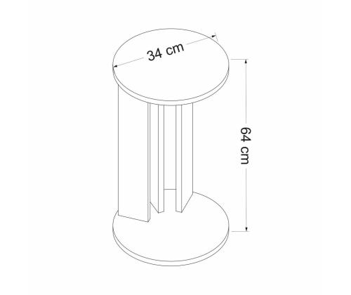 Laud Ema - Walnut, Anthracite