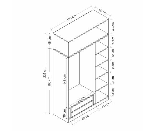 Minar 235 - Dore, Anthracite