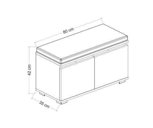 Drago - Walnut, Black