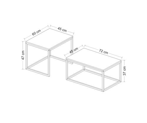Kohvilaud Leka - Black