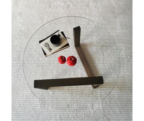 Kohvilaud Yuvarlak Cam Orta Sehpa S300