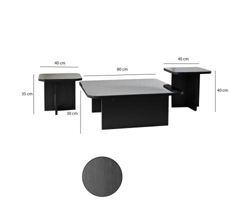 Kohvilaud Jazz - Black, Fume