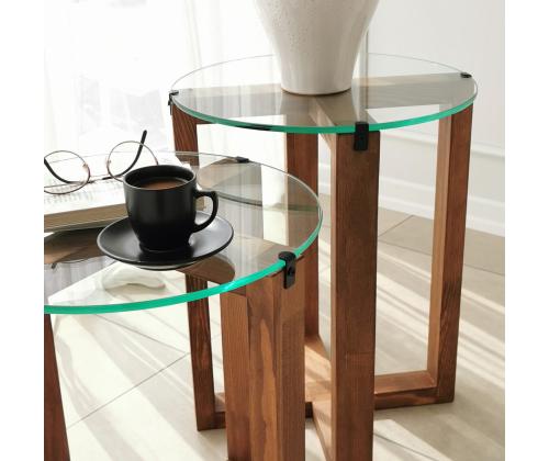 Mööblikomplekt lauad Amalfi - Walnut