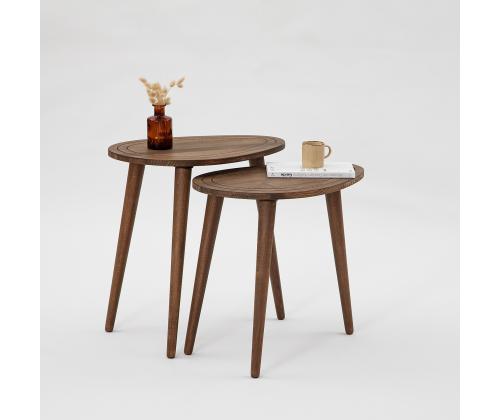 Mööblikomplekt lauad Sweet Set - Walnut