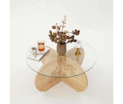 Kohvilaud Bubble - Sapphire Oak