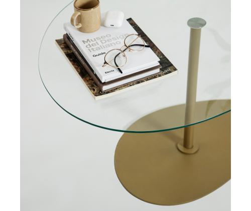 Kohvilaud Porto - Transparent, Gold