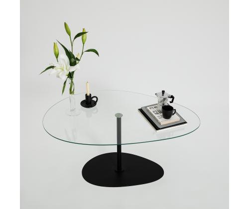 Kohvilaud Porto - Transparent, Black